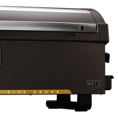 HALO Prime300 Rechargeable Electric Cordless Portable Outdoor Camping Countertop Pellet Grill With 10 Pound Hopper Capacity, Battery Not Included 2 HALO Prime300 Rechargeable Electric Cordless Portable Outdoor Camping Countertop Pellet Grill With 10 Pound Hopper Capacity, Battery Not Included - Image 2