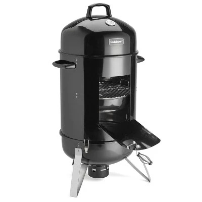 Cuisinart Vertical 18" Charcoal Smoker COS-118 Black 1 Cuisinart Vertical 18" Charcoal Smoker COS-118 Black