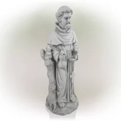 31" H Ceramic Outdoor Sculpture - Alpine Corporation -Outdoor Garden Store GUEST c9efbd6d b7c8 4f4a b01a 7de171bcbd91