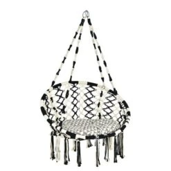 Costway Hanging Hammock Chair With Cushion Macrame Swing Cotton Rope Indoor Outdoor 17 Costway Hanging Hammock Chair With Cushion Macrame Swing Cotton Rope Indoor Outdoor -Outdoor Garden Store GUEST cb1ef141 0629 4029 9cfb 3885872917cc