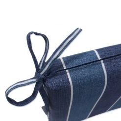 Wickenburg Outdoor Bench Cushion - Blue - Pillow Perfect