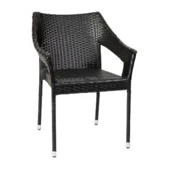 Merrick Lane Weather Resistant Indoor/Outdoor Stacking Patio Dining Chair With Steel Frame And PE Rattan 25 Merrick Lane Weather Resistant Indoor/Outdoor Stacking Patio Dining Chair With Steel Frame And PE Rattan -Outdoor Garden Store GUEST cbe8cec9 ec63 4926 b54f d7751ecba7b4