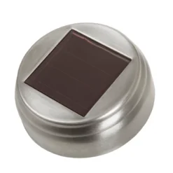 Nature Spring Solar Powered Lights - Set Of 4 - LED Outdoor Stake Spotlight Fixture For Gardens, Pathways, And Patios, Silver -Outdoor Garden Store GUEST ccda3e73 deda 4afc af22 8e82148aea26