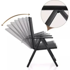 7pc Patio Dining Set With Rectangular Expandable Table & Reclining Chairs - Captiva Designs -Outdoor Garden Store GUEST cd1fdaeb ae5a 4db3 8fa2 42f875916ce6