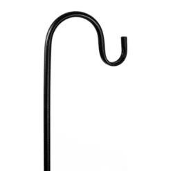 Northlight 84” Black Metal Shepard’s Hook Outdoor Garden Stake -Outdoor Garden Store GUEST ce584e6a f07c 49c4 a68f dbe04ec97e2f