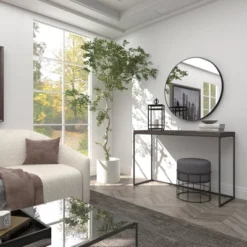 Metal Fabric Patio Garden Stool - Olivia & May -Outdoor Garden Store GUEST cf603466 9239 45de 9747 9b154a7b99e0