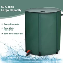 Costway 60 Gallon Portable Rain Barrel Collapsible Tank Water Collector Spigot Filter 12 Costway 60 Gallon Portable Rain Barrel Collapsible Tank Water Collector Spigot Filter -Outdoor Garden Store GUEST d0e3ee1b 076f 4093 b3cb 14aa93ec3434