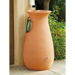 Rainwater Urn, 65 Gallon, 6' Hose Included, Brass Water Spigot, Removable Top -Outdoor Garden Store GUEST d10131eb ebcb 419d 8402 b4f5ad7653e9