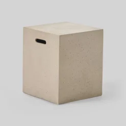 Illona 7pc Acacia Wood V-Shaped Sofa & Square Fire Table Set Teak/Crme/Light Gray- Christopher Knight Home -Outdoor Garden Store GUEST d146e8b4 43b1 4b3e 8361 1e3f0cd7ccf5