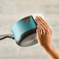 Anolon Achieve 2qt Nonstick Hard Anodized Sauce Pan With Lid Teal -Outdoor Garden Store GUEST d192ce72 313c 46c0 87d7 c67665cb5084