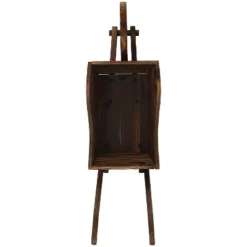 Sunnydaze Decor Sunnydaze Wooden Decorative Wheelbarrow Planter For Patio, Lawn And Garden - 35" L X 10" W X 11" - Brown 10 Sunnydaze Decor Sunnydaze Wooden Decorative Wheelbarrow Planter For Patio, Lawn And Garden - 35" L X 10" W X 11" - Brown -Outdoor Garden Store GUEST d1ca2e0c c7bb 4c74 b369 84a6a8dc30c3