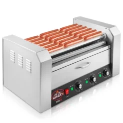 Olde Midway Electric Hot Dog Roller Grill Machine With Bun Warmer, Commercial Grade -Outdoor Garden Store GUEST d3275db7 baaa 4ece 8d6c 0c74a2ecd2cb