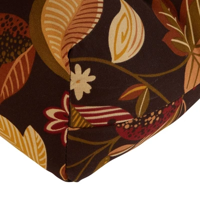 Set Of 2 Timberland Floral Outdoor Seat Cushions - Kensington Garden 5 Set Of 2 Timberland Floral Outdoor Seat Cushions - Kensington Garden - Image 5