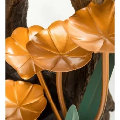 Wind & Weather Realistic Indoor/Outdoor Woodland Stump Fountain With Metal Lily Pads -Outdoor Garden Store GUEST d55aa338 abe8 4b36 9e6e 285da9857bd7