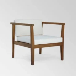 Newbury 4pc Acacia Wood Chat Set - Christopher Knight Home -Outdoor Garden Store GUEST d5c0e50b fcc3 41b3 bfd8 bf028cbcf018