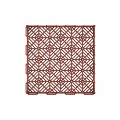 Nature Spring Interlocking Open Patterned Terracotta Patio And Deck Flooring Tiles - Set Of 6 -Outdoor Garden Store GUEST d6a24fb4 3764 43c8 8802 cd5ecab54294