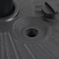 48.9lbs Umbrella Base With Steel-Lined Attachment Piece Gray - CorLiving -Outdoor Garden Store GUEST d71c79f2 e2e6 44c7 b6cc 153f1f730b64