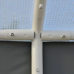 Outsunny 20' X 10' X 9' Walk-In Greenhouse, Outdoor Gardening Canopy With 6 Roll-up Windows, 2 Zippered Doors & Weather Cover, White -Outdoor Garden Store GUEST d72b0289 64b2 4495 8091 007fed9427f7