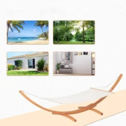 SUGIFT 1-Person Hammock With Stand Set For Outdoor And Indoor -Outdoor Garden Store GUEST d92f0f55 40cb 4f79 9833 b2b6b1056fa5