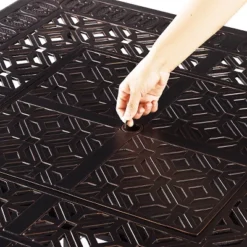 Oakland Living 5pc Deep Seating Swivel Aluminum Outdoor Patio Fire Pit Dining Set With Fire Table With Diamond Pattern Copper 19 Oakland Living 5pc Deep Seating Swivel Aluminum Outdoor Patio Fire Pit Dining Set With Fire Table With Diamond Pattern Copper -Outdoor Garden Store GUEST d93a31b8 e134 4fc0 b32c 97e452060f2e 1