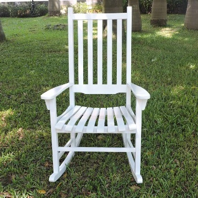 Traditional Patio Rocking Chair - Merry Products 2 Traditional Patio Rocking Chair - Merry Products - Image 2