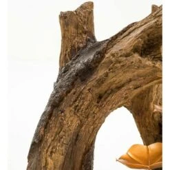 Wind & Weather Realistic Indoor/Outdoor Woodland Stump Fountain With Metal Lily Pads -Outdoor Garden Store GUEST dadfc907 2f3e 4b30 a65e 4a962f15db50