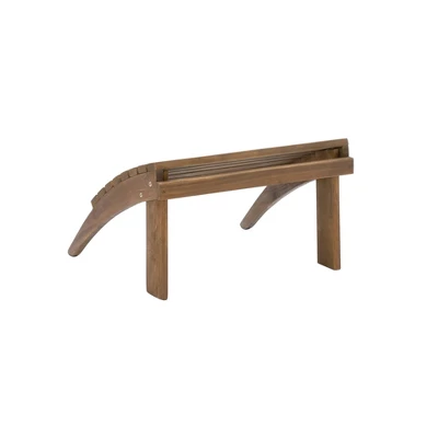 Adirondack Ottoman - Linon 4 Adirondack Ottoman - Linon - Image 4