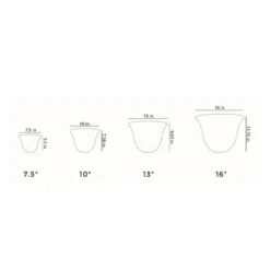 The HC Companies 13 Inch Sierra Round Nordic Traditional Durable Plastic Indoor Outdoor Home Planter Pot For Garden Plants And Flowers 9 The HC Companies 13 Inch Sierra Round Nordic Traditional Durable Plastic Indoor Outdoor Home Planter Pot For Garden Plants And Flowers -Outdoor Garden Store GUEST dcaabe68 3ceb 4864 a7bb 21740c465954