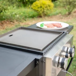 Captiva Designs E02GR010 2-Burner Propane Gas Flat Top Grill And Griddle - Black -Outdoor Garden Store GUEST dd412d35 945a 4365 9e11 bab9d605527e