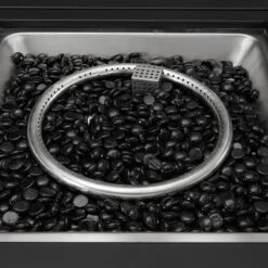 Bradenton 5pc Wicker Sofa Set With Fire Table - Gray - Crosley -Outdoor Garden Store GUEST deee4867 46b9 4ded a2b9 756a04114d18