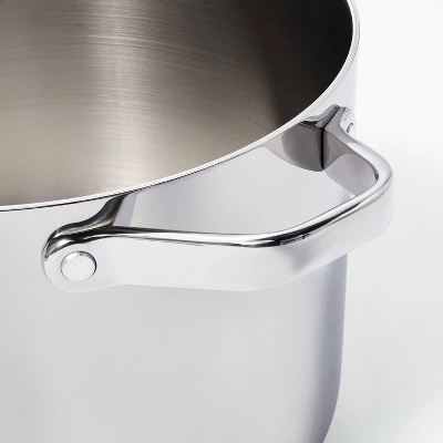 12qt Stainless Steel Stock Pot Silver - Figmint™ 3 12qt Stainless Steel Stock Pot Silver - Figmint™ - Image 3