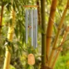 Woodstock Wind Chimes Signature Collection, Chimes Of Lun, 36'' Silver Wind Chime LWS
