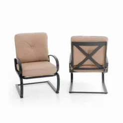 Captiva Designs 5pc Patio Dining Set With Square Table & 4 Metal Spring Motion Chairs 14 Captiva Designs 5pc Patio Dining Set With Square Table & 4 Metal Spring Motion Chairs -Outdoor Garden Store GUEST dfef006c ae83 4a27 99f0 b31b7eeaae57