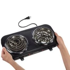 Proctor Silex Electric Double Burner Cooktop - 34115 -Outdoor Garden Store GUEST e0667212 25cc 4b78 aea1 e7e894d85581