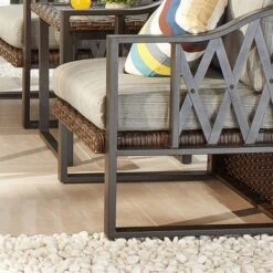 Wicker Patio Arm Chair - Patio Festival