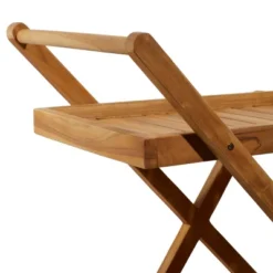 Trolley Patio Outdoor Serving Cart - Olivia & May -Outdoor Garden Store GUEST e45c4609 ec37 4934 bd64 1f1959a1f7cf