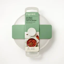 3.5qt Enamel Braiser - Figmint™ -Outdoor Garden Store GUEST e4bc5e40 8589 4faf aef6 ce8ab2c12cfa