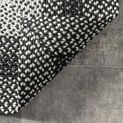 NuLOOM Kaila Ombre Bordered Indoor And Outdoor Patio Area Rug 6 NuLOOM Kaila Ombre Bordered Indoor And Outdoor Patio Area Rug - Image 6