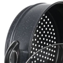 Gibson Home Leighton 3 Piece 8.5 Quart Steel Nonstick Pasta Pot With Steamer In Black 13 Gibson Home Leighton 3 Piece 8.5 Quart Steel Nonstick Pasta Pot With Steamer In Black -Outdoor Garden Store GUEST e801b388 5ca4 48a6 86d0 14ef9e7ffae9