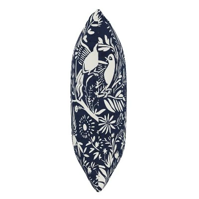 Suki Chinois Outdoor Throw Pillow Navy - Skyline Furniture 1 Suki Chinois Outdoor Throw Pillow Navy - Skyline Furniture