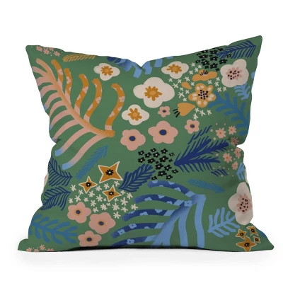 Flowers Whisper Outdoor Throw Pillow - Deny Designs 4 Flowers Whisper Outdoor Throw Pillow - Deny Designs - Image 4