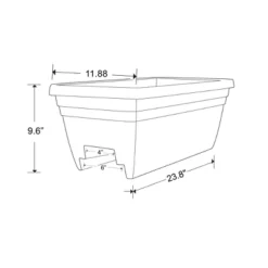 Sonoma Railing Planter - Southern Patio -Outdoor Garden Store GUEST ec05e0f9 2f8d 4f01 8399 0426f36b7f10