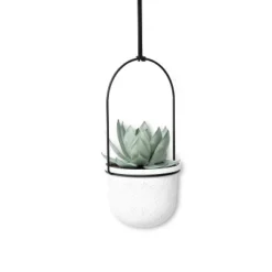 Triflora 5 Hanging Planter White - Umbra -Outdoor Garden Store GUEST ec5e6e0a 135b 43fd 9fd2 555a5d659212