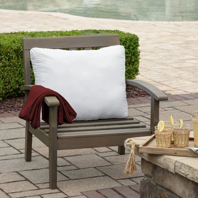 19" X 24" X 8" ProFoam Outdoor Plush Deep Seat Back Cushion Classic Red - Arden Selections 3 19" X 24" X 8" ProFoam Outdoor Plush Deep Seat Back Cushion Classic Red - Arden Selections - Image 3