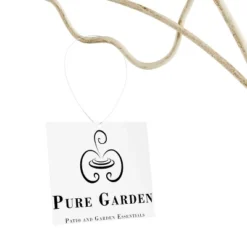 Garden Trellis-For Climbing Plants- 46-Inch White Decorative Leafy Vine & Butterfly Metal Panel-For Roses, Vegetable Plants & Flowers By Pure Garden -Outdoor Garden Store GUEST ef678fa3 47ba 4ad4 98e1 69e3acb39663