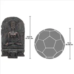 Design Toscano Earth Witness Buddha Wall Sculpture -Outdoor Garden Store GUEST f062521d 7d58 4277 a669 e2cd8bc588d1