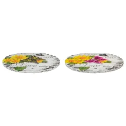 Northlight Set Of 2 "Love Today" Outdoor Floral Garden Stones 10" -Outdoor Garden Store GUEST f12458e4 81f1 467b 89b0 beb2684511f7