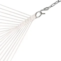 Sunnydaze Decor Sunnydaze 2-Person Outdoor Quilted Fabric Hammock With Spreader Bars With Freestanding Stand And Detachable Pillow - 350 Lb Capacity - Tidal Wave -Outdoor Garden Store GUEST f1a00b3b 1f4c 4c9a 90c9 54af2870d691