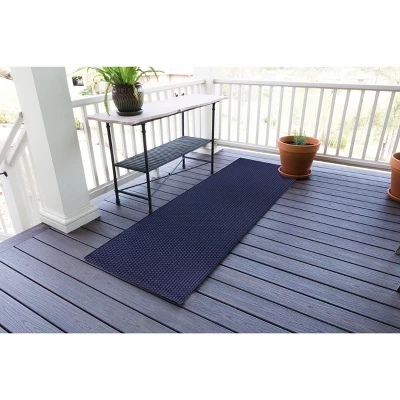 2'5" X 8' Basketweave Outdoor Runner Oatmeal - Smith & Hawken™ 3 2'5" X 8' Basketweave Outdoor Runner Oatmeal - Smith & Hawken™ - Image 3