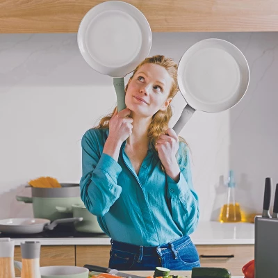 BergHOFF Balance Non-stick Ceramic Pancake Pan 10.25", Recycled Aluminum 1 BergHOFF Balance Non-stick Ceramic Pancake Pan 10.25", Recycled Aluminum